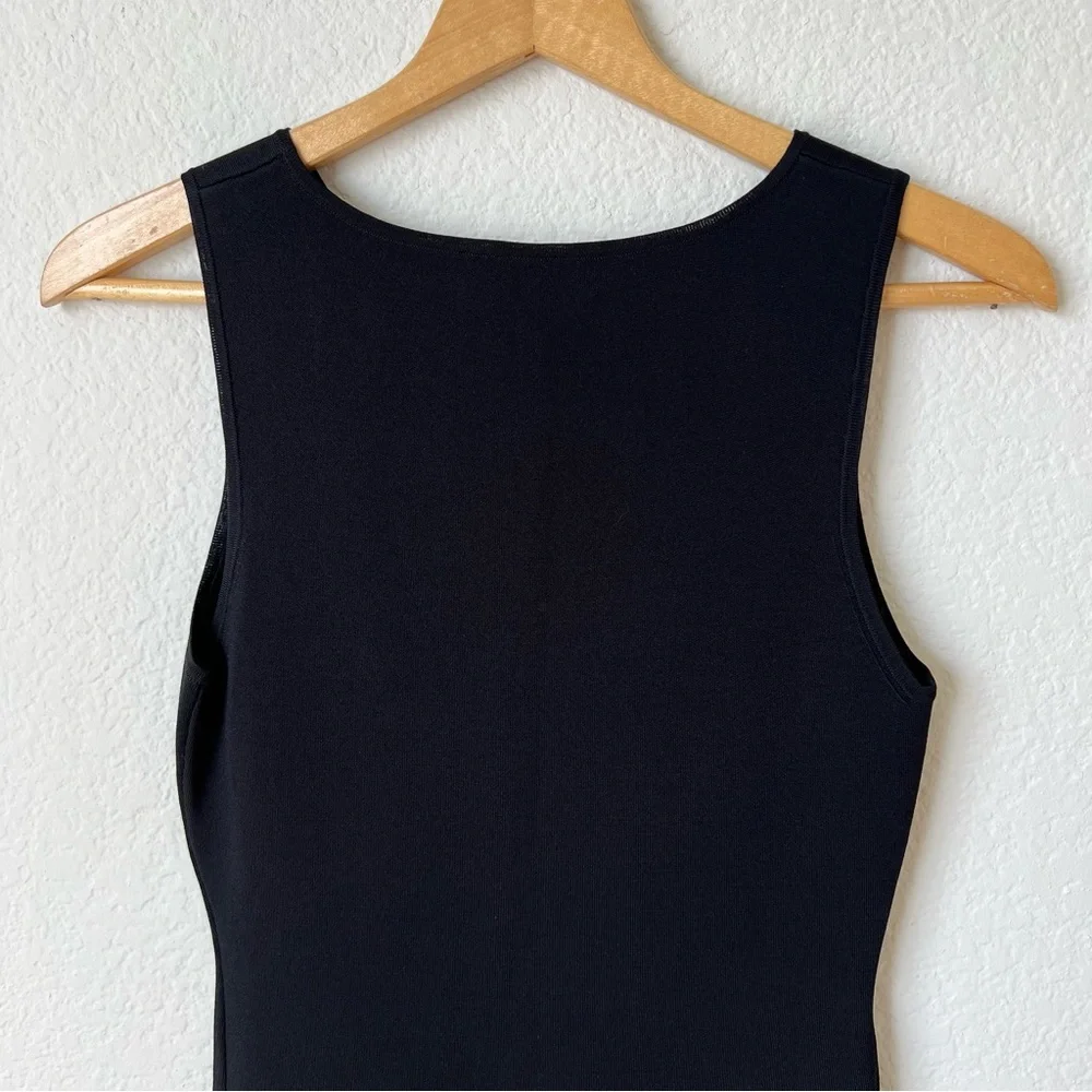 SOLD Theory Torylevina Black Ruffle Dress - Picture 7 of 9